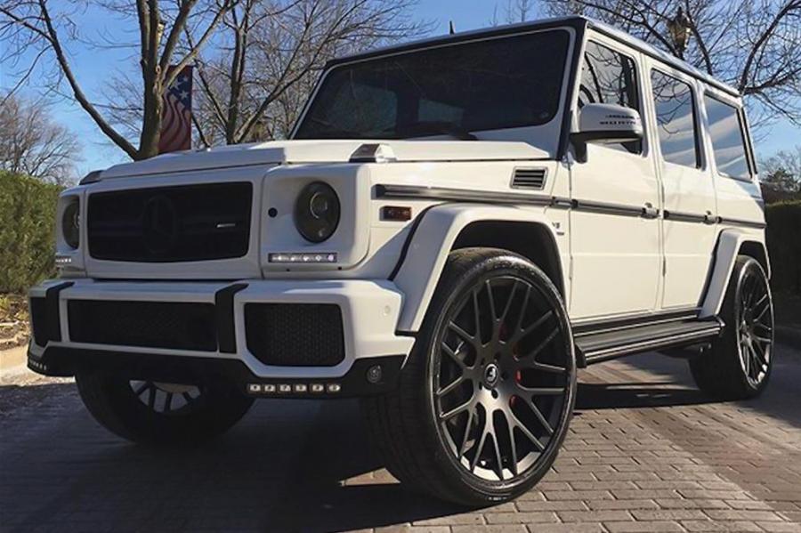 Mercedes-AMG G63 in White on Forgiato Wheels (Freddo-M) '2016